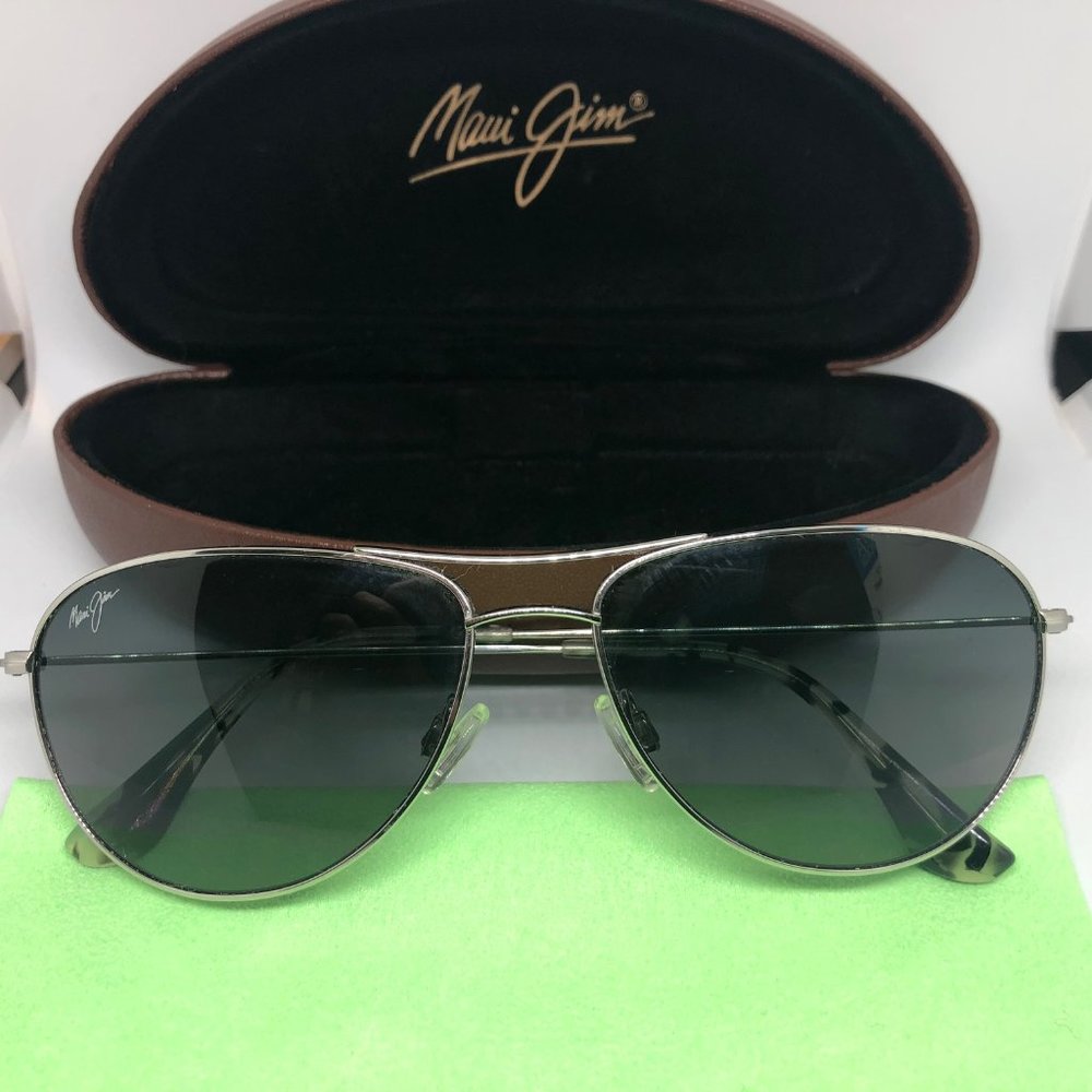 Maui Jim Sea House MJ-772-17 Titanium/ Polarized
